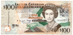 Caraibe - Eastern Caribbean - 100 dolari (dollars) 2008 foto