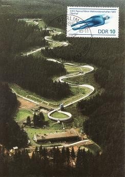 2552 - Germania DDR carte maxima 1985