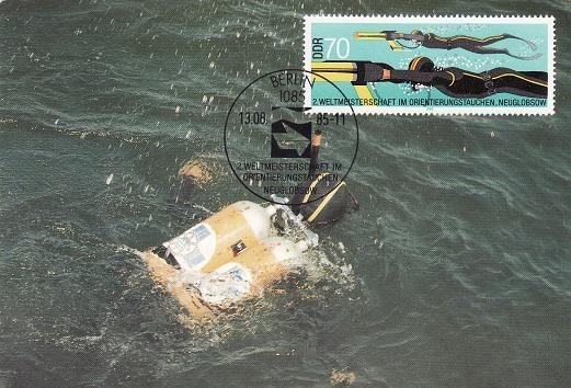 2586 - Germania DDR carte maxima 1985