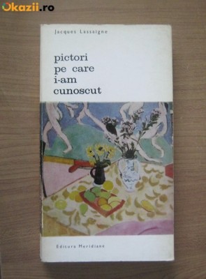 h6 Jacques Lassaigne - Pictori pe care i-am cunoscut foto