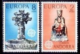 Andorra spaniola 1974 - Yv.no.81-2 neuzat,europa-cept