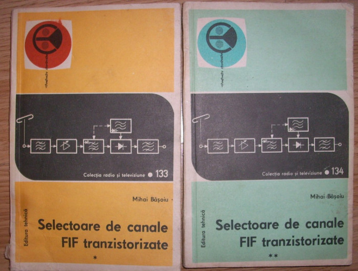 Mihai Basoiu - Selectoare de canale FIF tranzistorizate (2 Vol.)