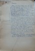 Insemnari; Manuscris olograf al lui Romulus Vulpescu, 8 foi, semnat