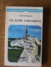 d9 Lucian Blaga - Ce aude unicornul foto