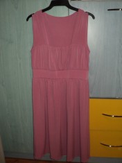 Rochie Simpla Roz Pal S/M