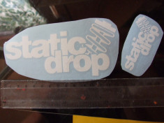 OKAZIE Sticker,abtibild ieftin auto-moto &amp;quot;STATIC DROP&amp;quot; + CADOU foto