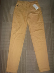 Pantaloni dama LAUREL by ESCADA, noi, bumbac, made in Italy, marimea 38 foto