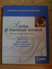 Manual de limba romana pentru clasa a XI-a, Corint. foto