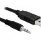 Convertor USB 2.0 la Serial TTL 3.5 jack 1.8 m (3.3 V), Delock 83114