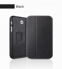 Husa Executive Case Piele Naturala Samsung Galaxy Tab3 P3200 by Yoobao Originala Black foto