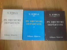 h3 N. Iorga - PE DRUMURI DEPARTATE { 3 volume } foto