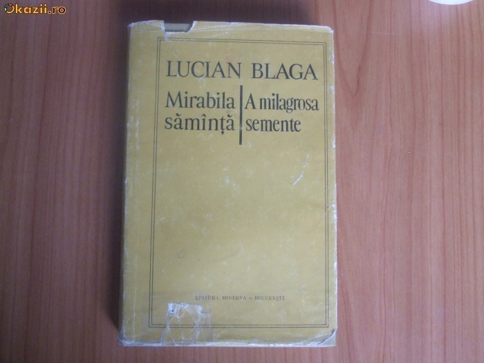 h2 Mirabila samanta - Lucian Blaga