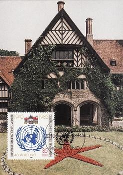 2605 - Germania DDR carte maxima 1985 foto