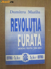 h3 Dumitru Mazilu - Revolutia furata foto