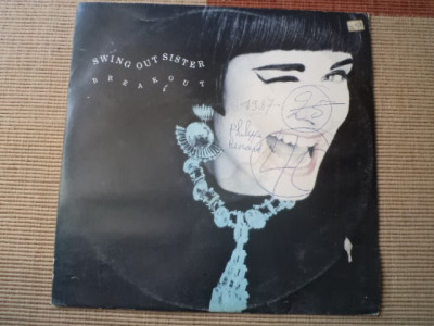 Swing Out Sister breakout 1986 disc maxi single vinyl vest muzica synth pop vg+ foto