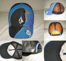 SAPCA CU PLASA TRUCKER : VOLCOM PICTATA MANUAL - de colectie foto