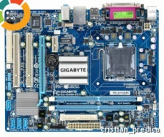 procesor intel pentium dual core 2,5 + placa de baza gigabyte ga-g41m-es2l foto