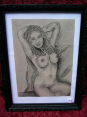 (VAND-SCHIMB) GRAFICA &amp;quot;NUD&amp;quot; Nr. 77 foto