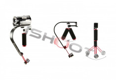 Suport stabilizator filmare Commlite CS-S1 pentru filmare cu DSLR-uri si camere video compacte foto