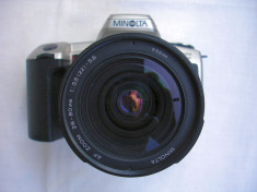 Aparat foto cu film Minolta Dynax 500 SI+zoom Minolta 3.5-4,5/28-80 foto