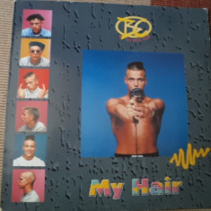 B.C & the Basic Boom my Hair maxi single disc 12" vinyl muzica hip hop house VG+