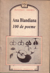 Ana Blandiana-100 de poeme foto