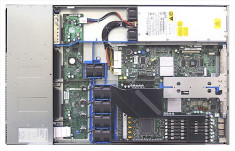 Server intel S5000PAL 16GB , 3 sata LFF, cu 2 XEON E5405 foto