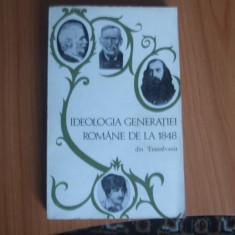 h4 Ideologia generatiei romane de la 1848 din Transilvania