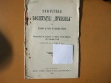 Statutele soc. Invierea de economie a revizuitorilor de vagoane C.F.R. 1901