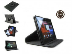 Husa rotativa 360 Blackberry Playbook 7 7&amp;quot; + casti foto