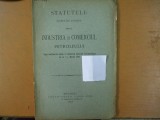 Statutele societatii romane pentru industria si comertul petrolului Buc. 1894