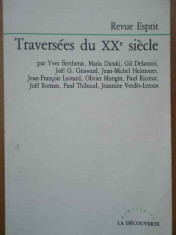 Traversees Du Xx-e Siecle - Revue Esprit,281034 foto