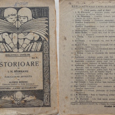 I. M. Riureanu , Istorioare , Publicatiune revazuta de Alfred Mosoiu , 1927