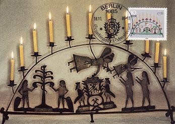 2677 - Germania DDR carte maxima 1986