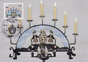 2679 - Germania DDR carte maxima 1986 foto