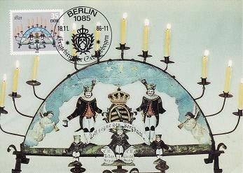 2680 - Germania DDR carte maxima 1986