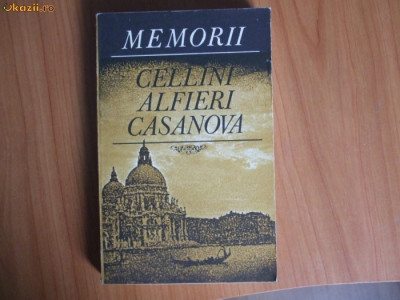 h4 CELLINI-ALFIERI-CASANOVA-MEMORII foto