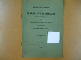 Bericht des comtes an die General - Versammlung des Osterreichisch... 1908