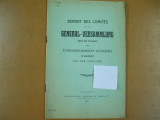 Bericht des comtes an die General - Versammlung des Osterreichisch... 1909