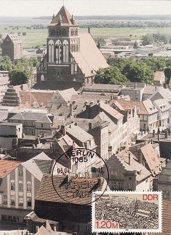 C1710 - Germania DDR carte maxima 1988 foto