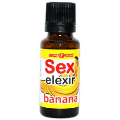 Sex Elixir picaturi, arome banane, 20ml foto