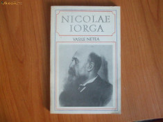 h4 Vasile Netea - Nicolae Iorga - text in limba franceza foto