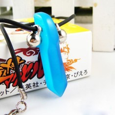 Lantisor al 4-lea Hokage Naruto Shippuden Akatsuki Cosplay Necklace Colier Lantic - ALBASTRU foto