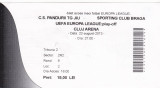 Bilet Meci Europa League C.S. Pandurii Tg. Jiu - Sporting Club Braga 22 AUGUST 2013