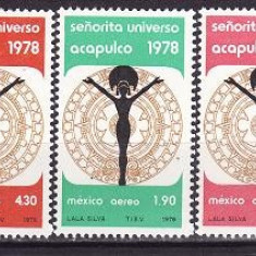 Mexic 1978 - PA yv.no.474-6 neuzat