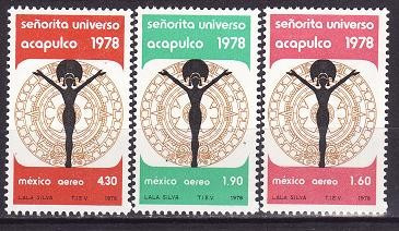 Mexic 1978 - PA yv.no.474-6 neuzat