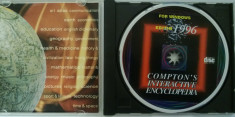 COMPTON&amp;#039;S INTERACTIVE ENCYCLOPEDIA - CD original foto