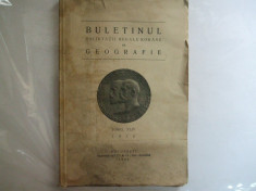 Buletinul societatii regale romane de geografie Volumul XLIV Bucuresti 1926 foto