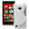 Husa de silicon TPU, model S-LINE, transparenta, Nokia Lumia 720