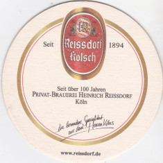 Suport de pahar / Biscuite REISSDORF KOLSCH